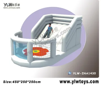 Надувной батут для парка оборудования развлечений, надувной батут, кровать, игрушки в виде замка YLW-INA1430