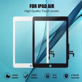 Новый Внешний ЖК-дисплей Для iPad Air 1 iPad 5 A1474 A1475 A1476 Сенсорный экран Дигитайзер Замена передней Стеклянной панели Дисплея