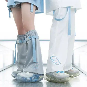 Комплект для ног Y2K, Новый классный комплект Носков с ремешком, аксессуары для Лолиты, Корея, Япония