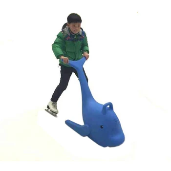 Безопасный помощник для катания на коньках, вспомогательная игрушка для катания на коньках, дельфин для проката катка