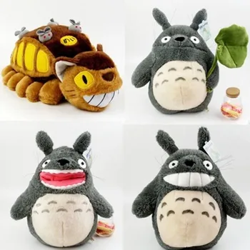 35 см Kawaii My Neighbor Totoro Catbus Плюшевые игрушки, мягкая игрушка Тоторо, плюшевые игрушки, куклы для детей, подарки