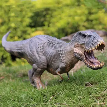Имитационная фигурка животного тираннозавр, реалистичная модель мира динозавров юрского периода, игрушка, подарок на день рождения для мальчиков, обучающая