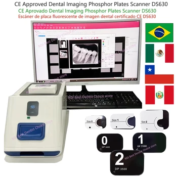 Новый Сканер изображений CE Imaging Plate Imaging Plate # 0/1/2/3 Доступен Стоматологический Цифровой рентгеновский PSP-сканер для сканирования и считывания изображений зубов