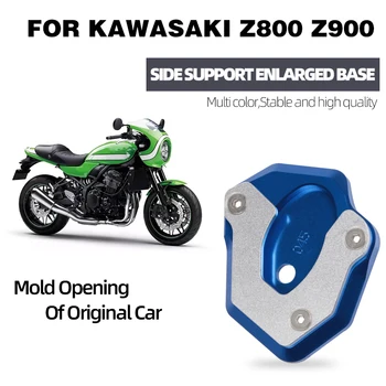 Мотоциклетная подставка для ног, Боковая подставка, Удлинитель, Опорная пластина Для KAWASAKI ER6F ZX6R ZX10R ninja650r